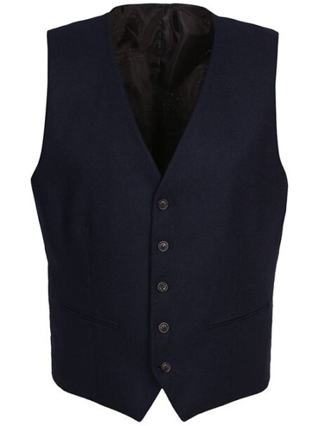 Shdone Myloiver Navy Waistcoat - Imagem 4
