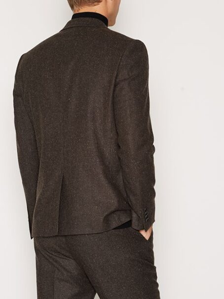 Slim Fit Tweed Blazer - Imagem 2